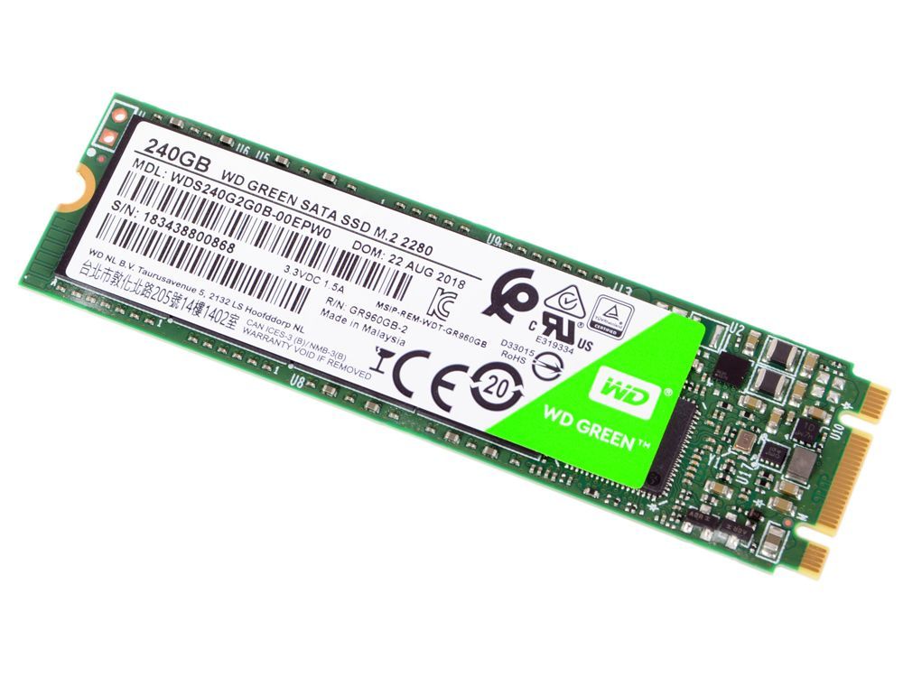 240 ГБ SSD M.2 накопитель WD Green 