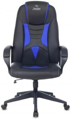 Кресло игровое Zombie 8 черный/синий