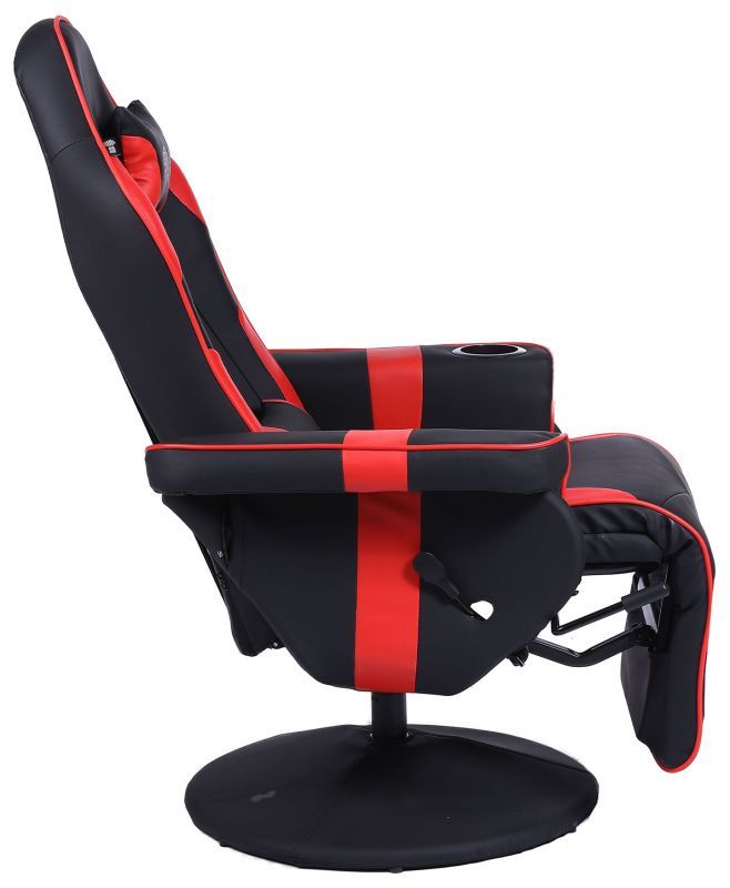 Кресло игровое Cactus CS-CHR-GS200BLR красный