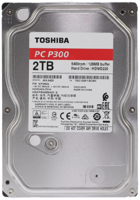 2 ТБ Жесткий диск Toshiba P300 [HDWD220UZSVA]
