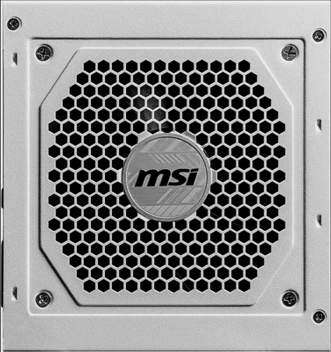 Блок питания MSI MAG A-GL, 850 Вт (MSI MAG A850GL PCIE5 WHITE) (модульный)