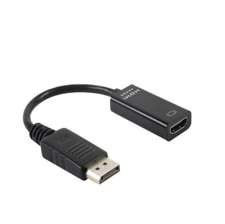 Переходник DisplayPort в HDMI (4K) Черный