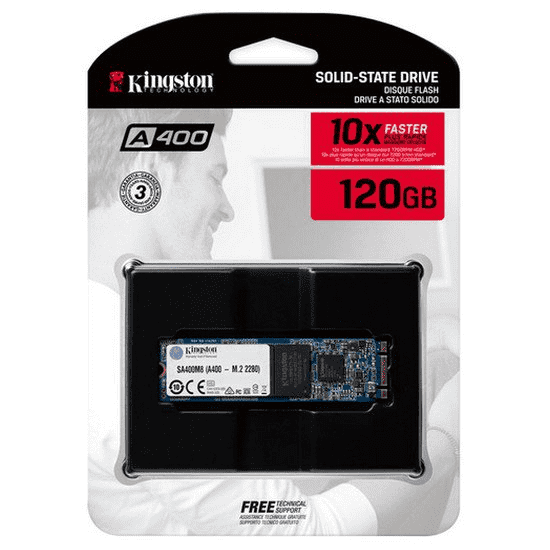 120 ГБ SSD M.2 накопитель Kingston A400 [SA400M8/120G]