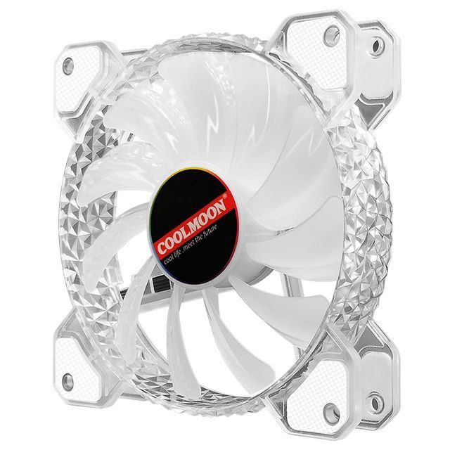 Вентилятор Coolman RGB 120MM White (FS-CM-JZ-RGB)