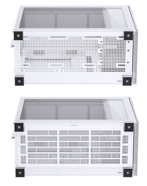 Корпус JONSBO D31 STD SC White без БП 8" Color TFT-LCD