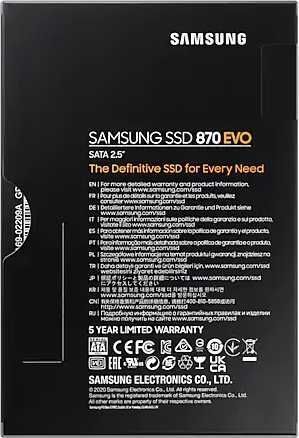 Твердотельный накопитель Samsung 870 Evo 500Gb MZ-77E500BW