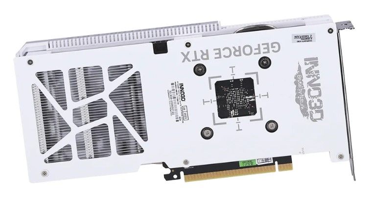 Видеокарта Inno3D GeForce RTX 4060 TWIN X2 OC WHITE 8 ГБ (N40602-08D6X-173051W)