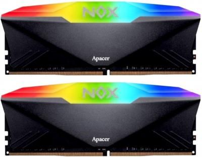 Оперативная память Apacer NOX RGB [AH4U32G36C25YNBAA-2] 32 ГБ