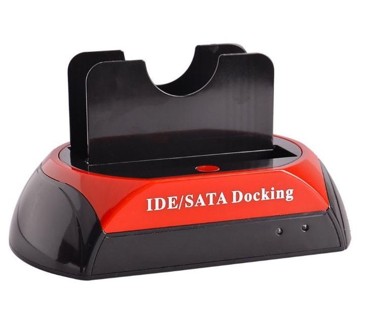 HDD док-станции DM-HM22 двойной жесткий диск Док-станция база для 2,5 дюйма 3,5 дюймовый IDE/SATA USB 2.0