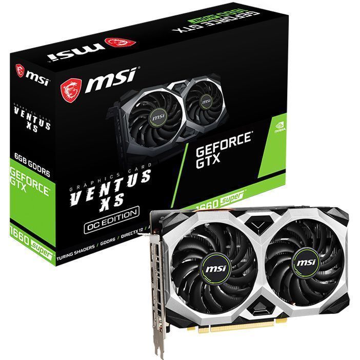  Видеокарта MSI GeForce GTX 1660 SUPER VENTUS XS OC [GeForce GTX 1660 SUPER VENTUS XS OC] (БУ)