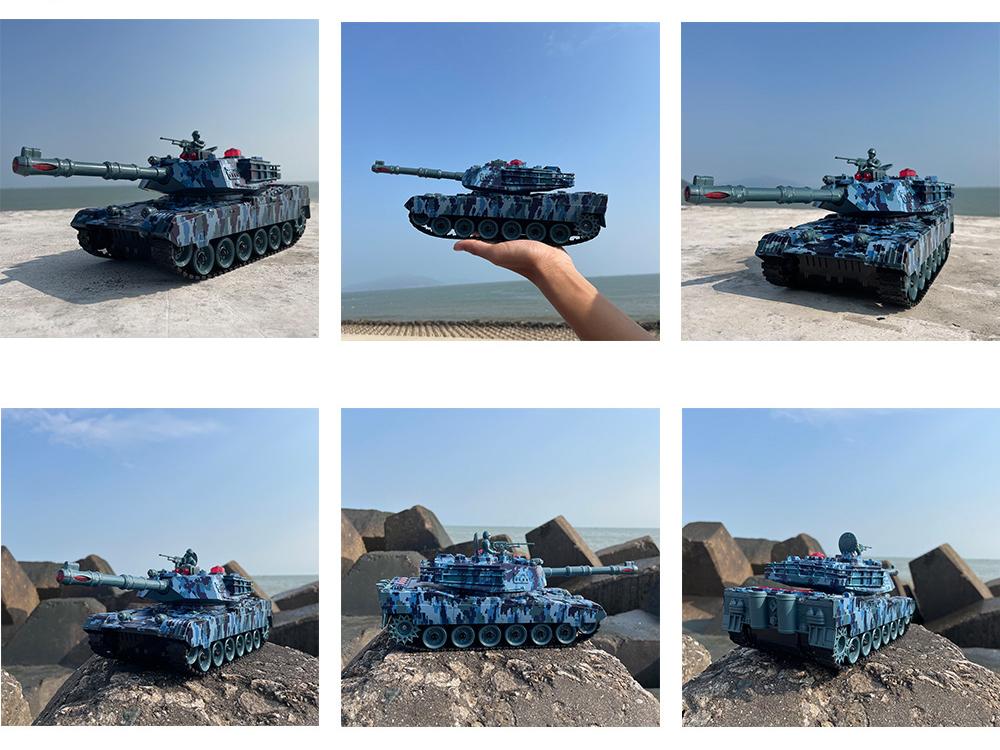 Радиоуправляемая игрушка KYAMRC Танк War 44cm голубой
