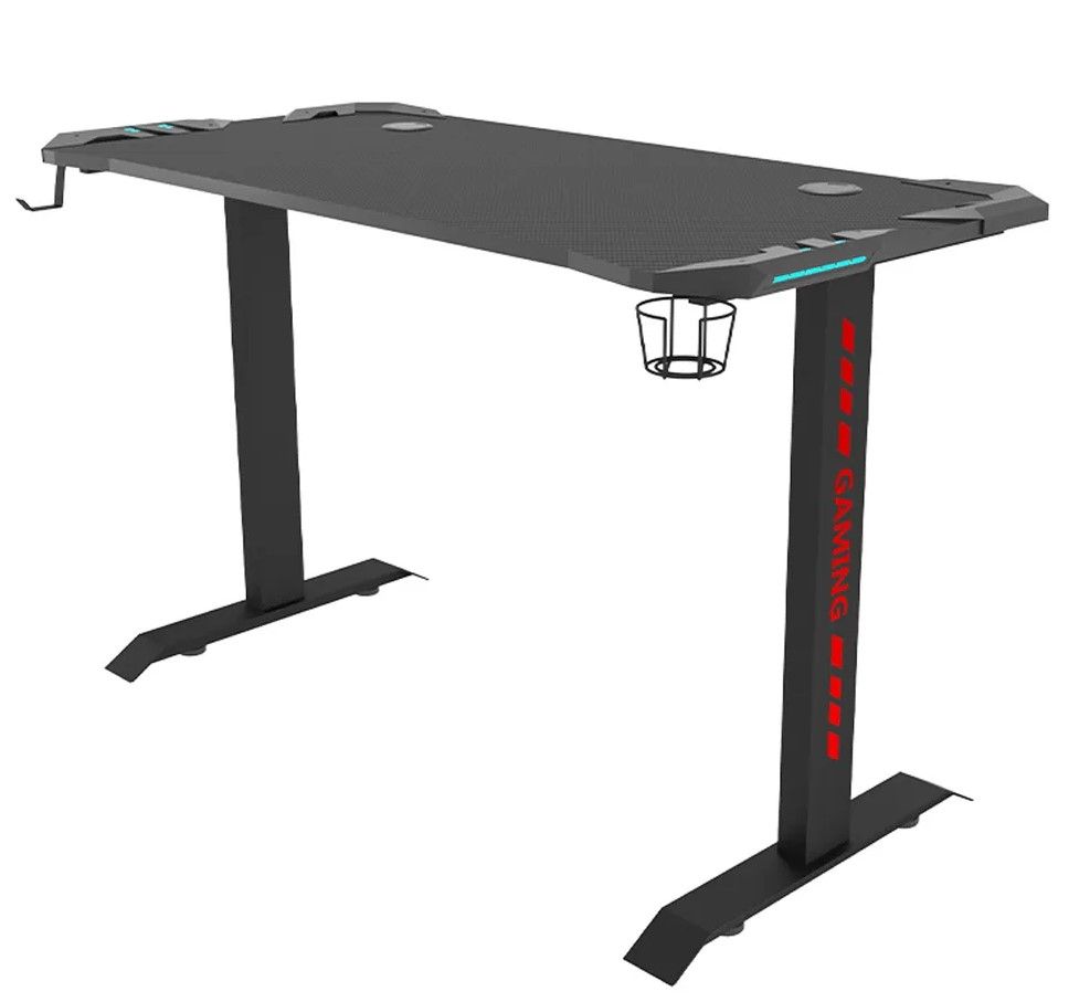 Игровой стол Epic FR 0683 геймерский c LED подсветкой (120х60х75см)