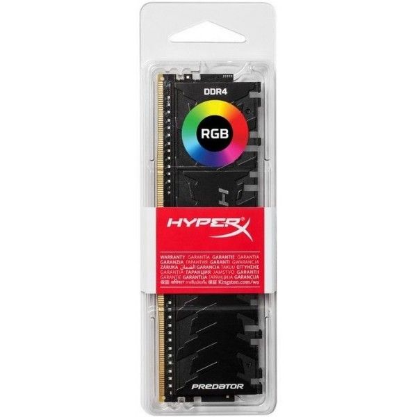 Kingston HyperX Fury RGB DDR4 DIMM 3200Mhz PC-25600 CL16 - 16Gb HX432C16FB3A/16