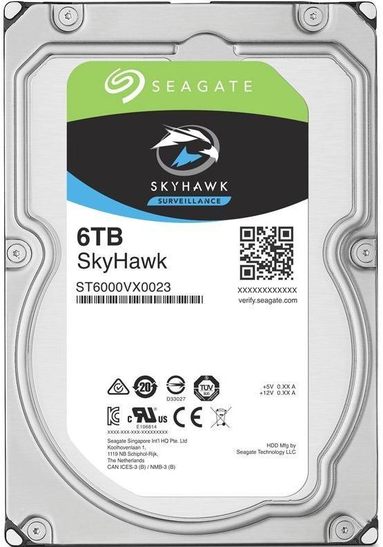 Жёсткий диск 6Tb SATA-III Seagate SkyHawk Surveillance (ST6000VX0023)