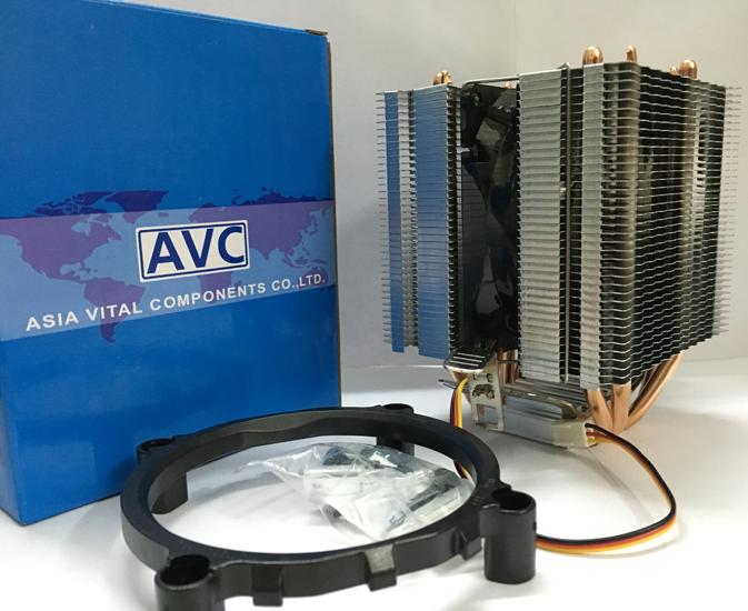 Кулер для процессора AVC RGB подсветка