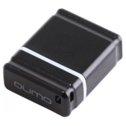 USB Flash Drive 64Gb - Qumo Nano USB 2.0 Black QM64GUD-NANO-B