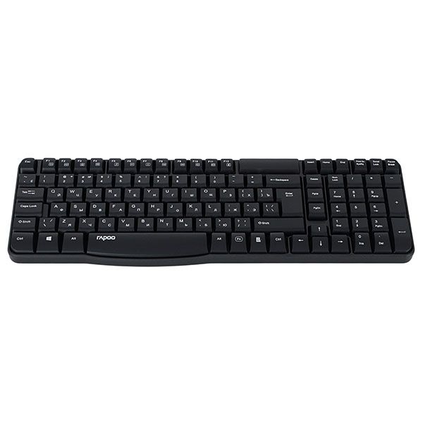Комплект клавиатура+мышь Rapoo X1800S Black