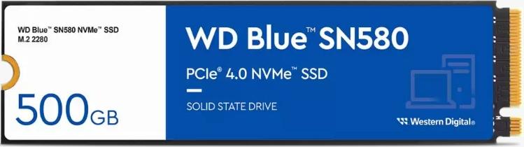 500 ГБ SSD M.2 накопитель WD Blue SN580 NVMe