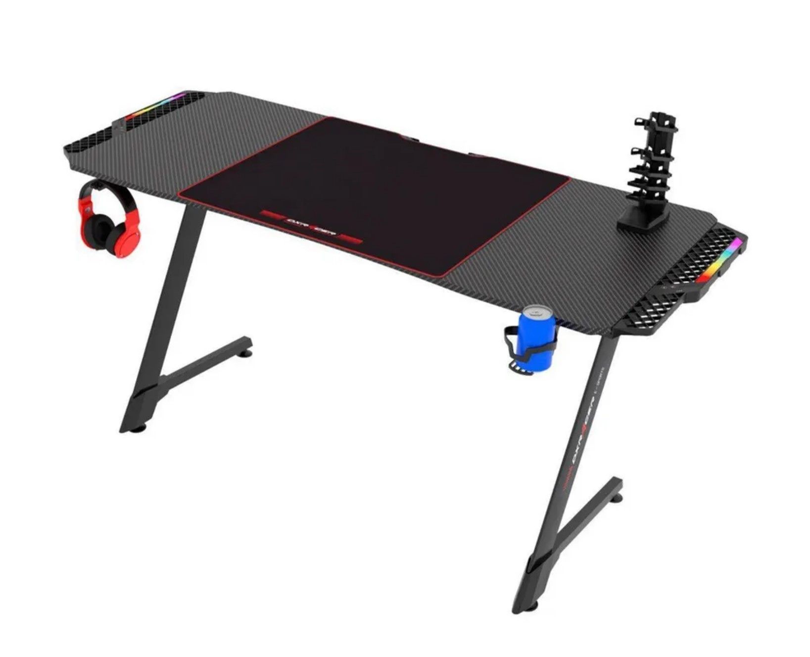 Игровой компьютерный стол DXRacer TG-GD003-N-4 RGB черный