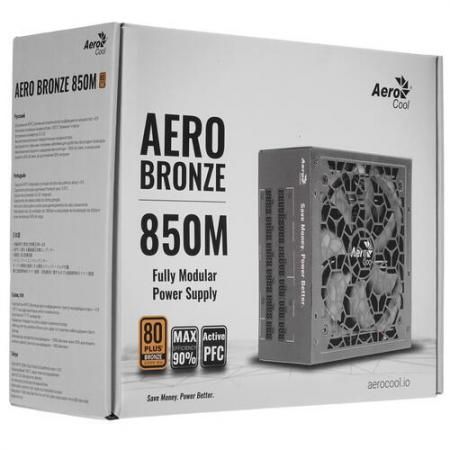 Блок питания AeroCool AERO BRONZE 850M [ACPB-AR85AEC.1M]
