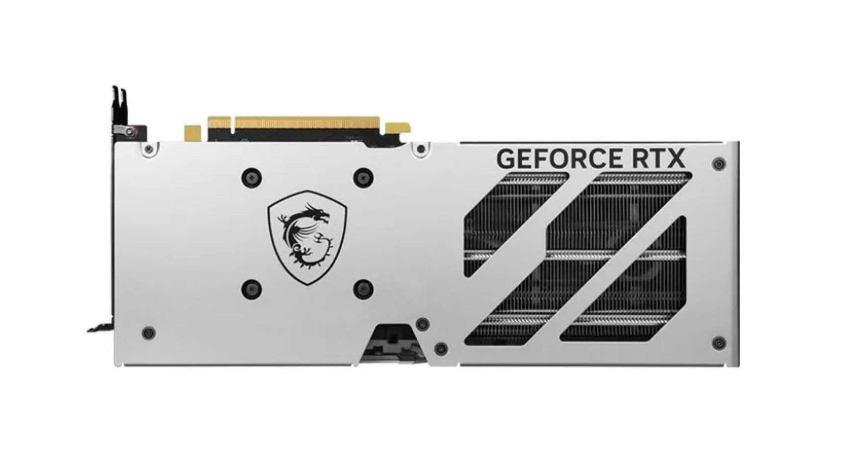 Видеокарта MSI GeForce RTX 4060 Ti GAMING SLIM WHITE 8 ГБ (RTX 4060 Ti GAMING SLIM WHITE 8G)