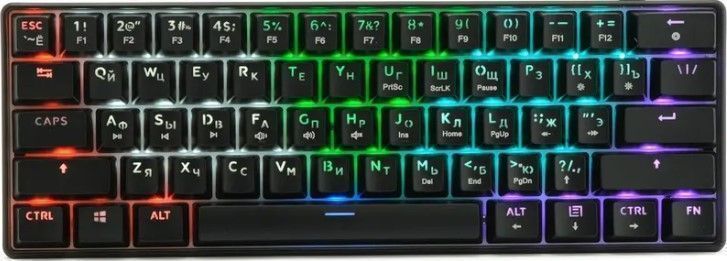 Клавиатура механическая игровая Гарнизон BSUN Red,  GK-400GL