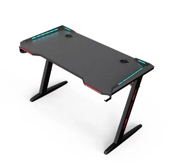 Игровой компьютерный стол Mega мебель, Z8 черный, 120х60х74 см