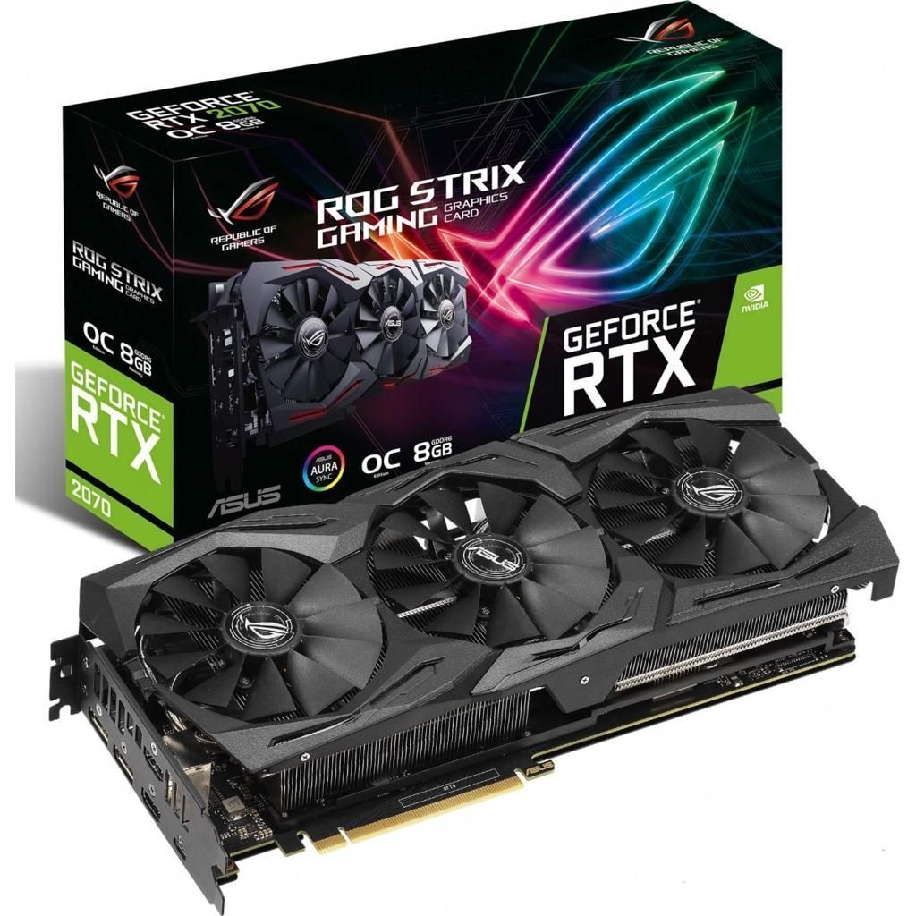 Видеокарта ASUS GeForce RTX 2060 STRIX OC [ROG-STRIX-RTX2060-O6G-GAMING]