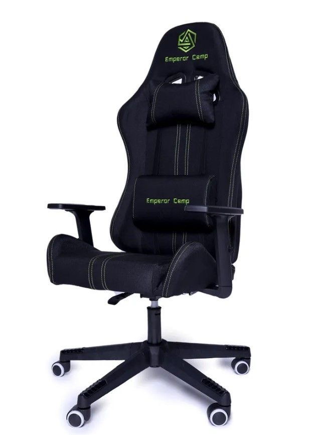 Игровое компьютерное кресло EMPEROR CAMP (ткань) черный