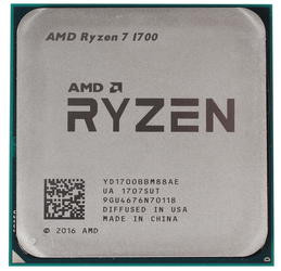 Процессор AMD Ryzen 7 1700 YD1700BBM88AE OEM