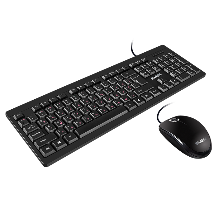 Клавиатура+мышь проводная Sven KB-S320C