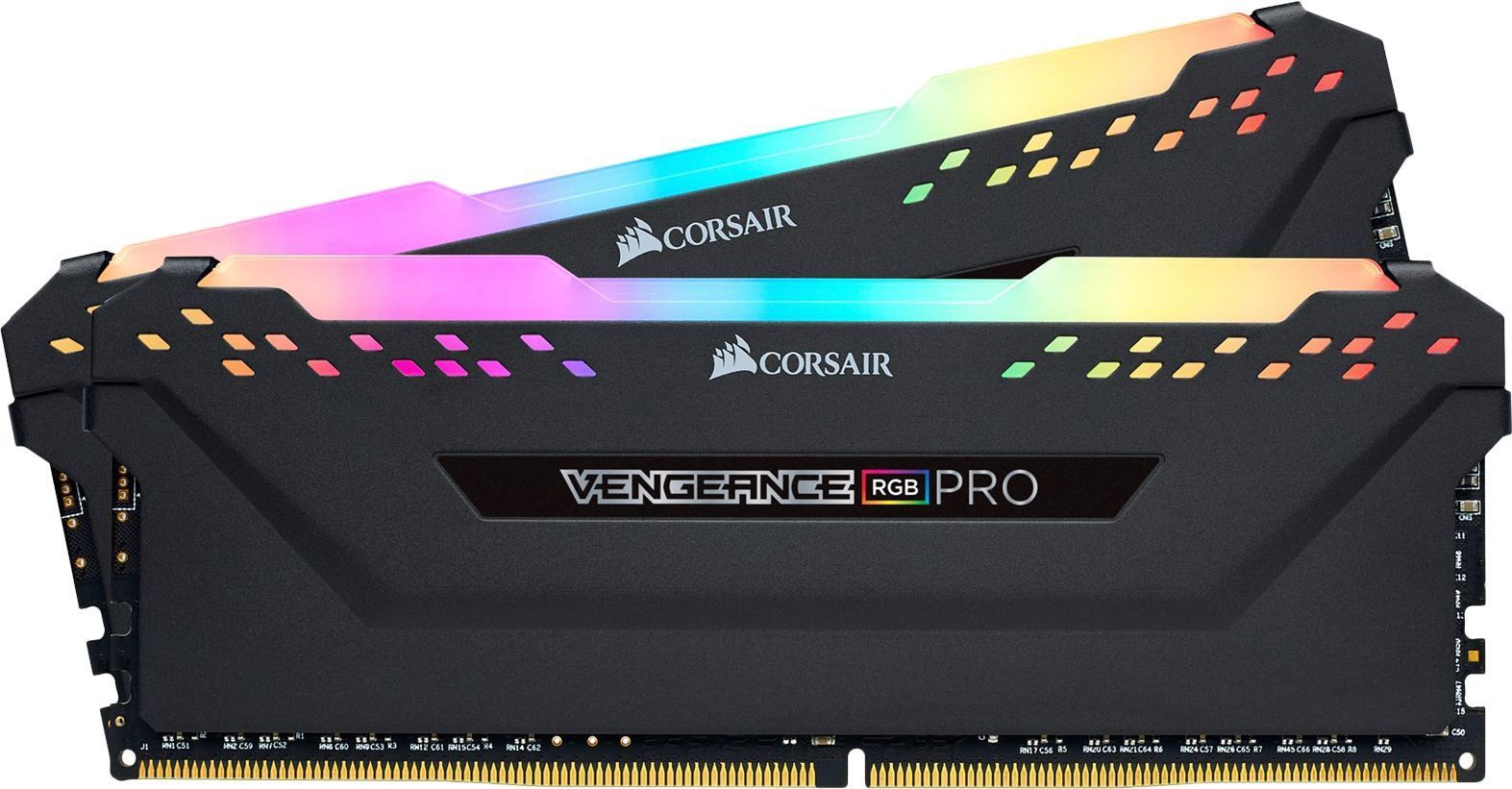 Модуль памяти  Corsair Vengeance RGB Pro DDR4 2x8Gb (Cmw16gx4m2e3200c16) 16GB