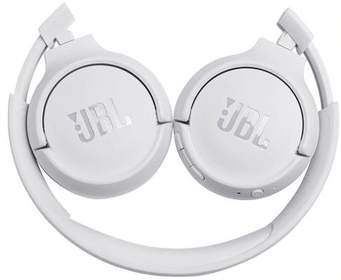 Гарнитура JBL T500BT, Bluetooth, накладные, Белый