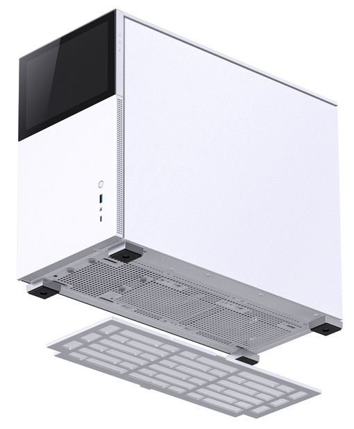 Корпус JONSBO D31 STD SC White без БП 8" Color TFT-LCD