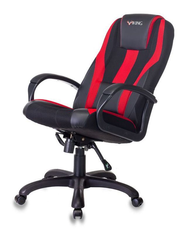 Компьютерное кресло Бюрократ Viking-9 Black-Red /BL+RED