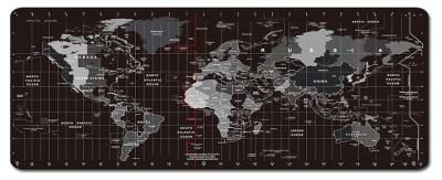 Коврик Карта мира Black (400х900х3mm) №2