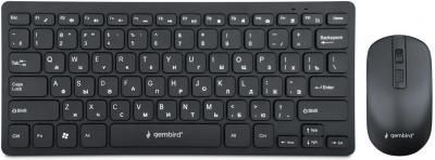 Клавиатура+мышь беспроводная Gembird KBS-9100 черный