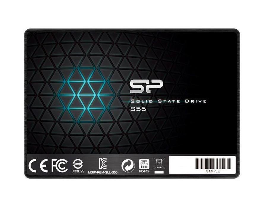 Твердотельный накопитель Silicon Power Slim S55 SATA III 120Gb SP120GBSS3S55S25