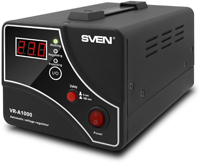 Стабилизатор Sven VR-A1000 Black SV-014407