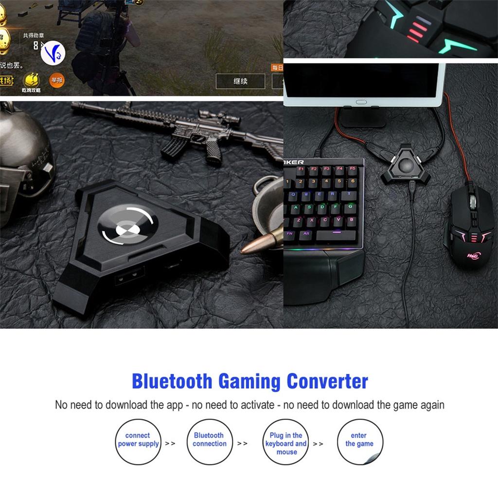 мобильный геймпад pubg контроллер игровая клавиатура мышь конвертер для android фото 35