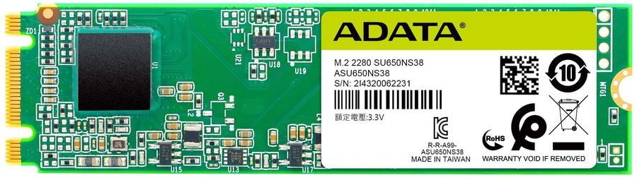 120 ГБ SSD M.2 накопитель A-Data Ultimate SU650 [ASU650NS38-120GT-C]