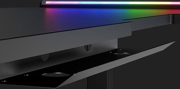 Стол компьютерный Cougar DEIMUS 120 RGB черный