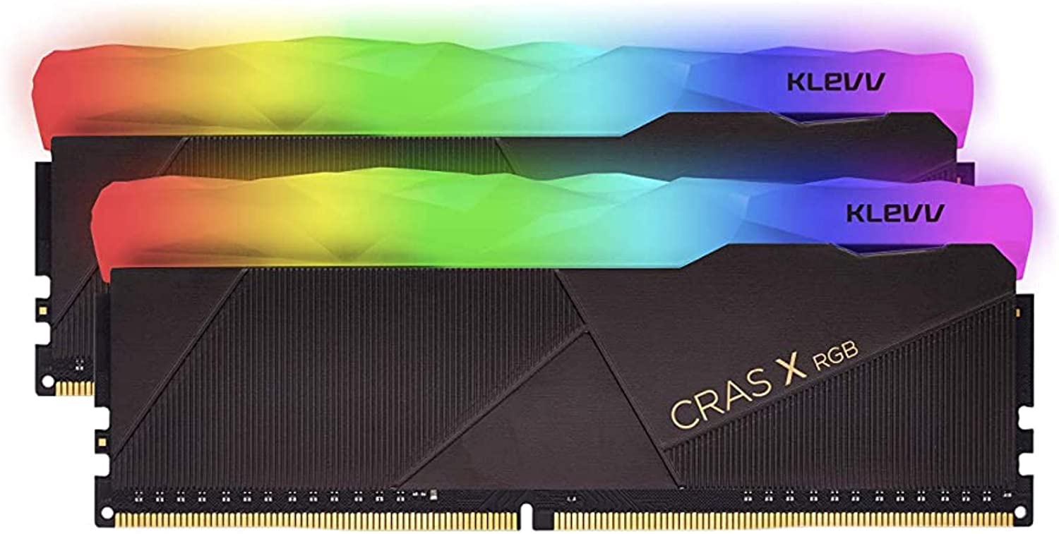 Оперативная память KLEVV CRAS X RGB DDR4 3200MHz (2 x 8GB) 16GB KIT (KD48GU880-32A160X)