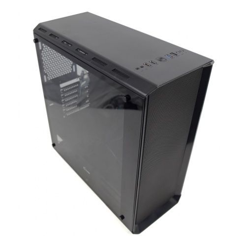 Корпус Powercase Attica D E-ATX Tempered Glass Black CADB-F0