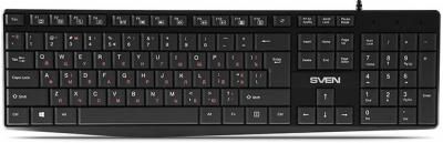 Клавиатура проводная SVEN KB-S305 черный