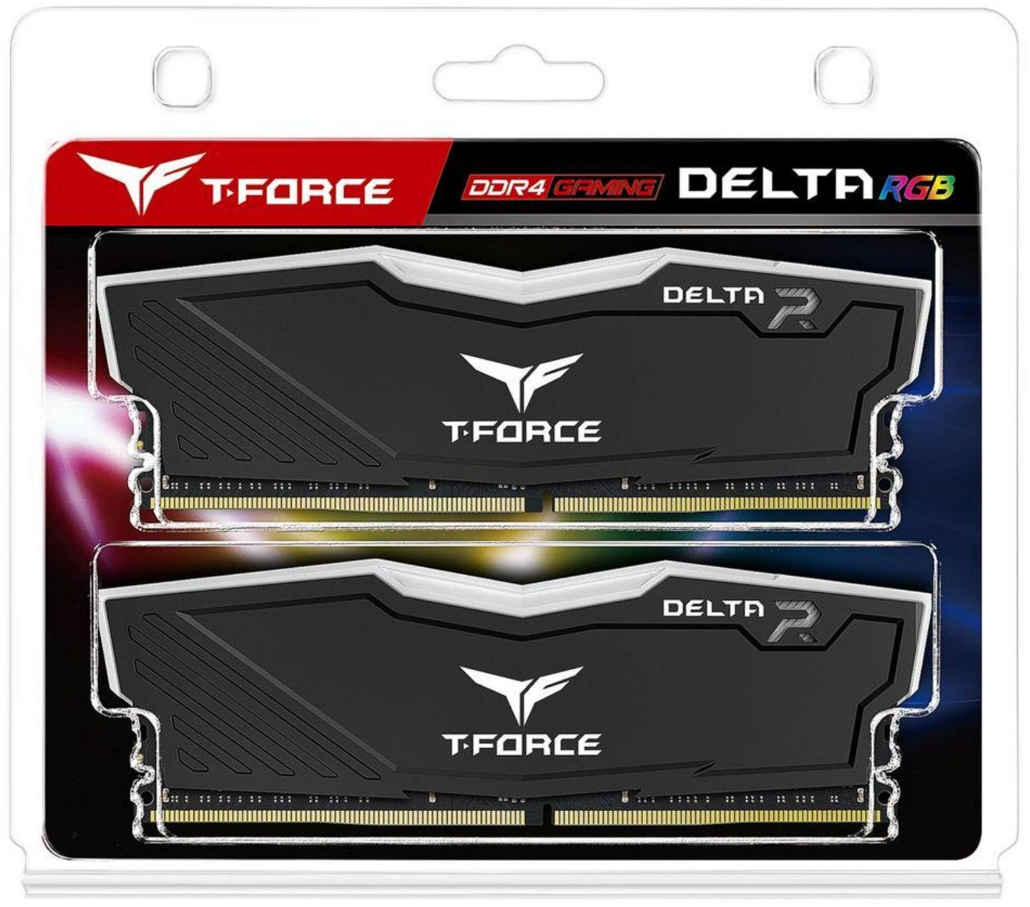 Оперативная память Team Group T-Force Delta RGB [TF3D416G3200HC16FDC01] 16 ГБ