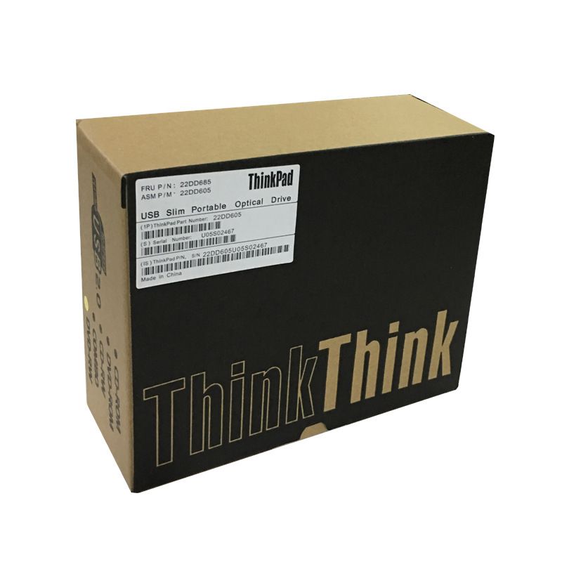 Привод внешний ThinkPad DVD-RW USB 2.0 (Черный)