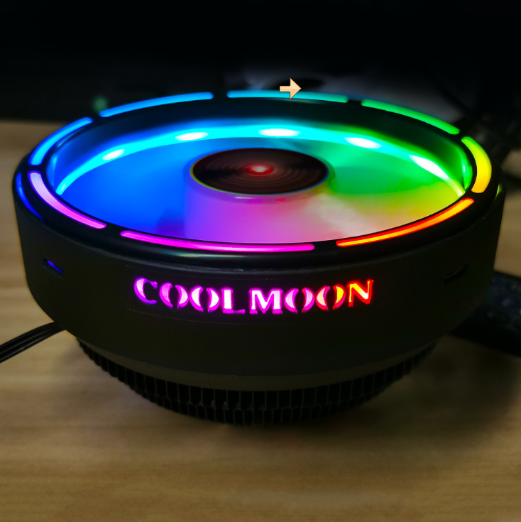 Кулер для процессора Coolmoon Glory 2 (100Ват)