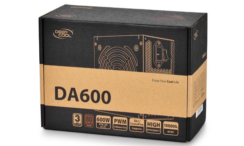 Блок питания DeepCool Aurora DA600 600W