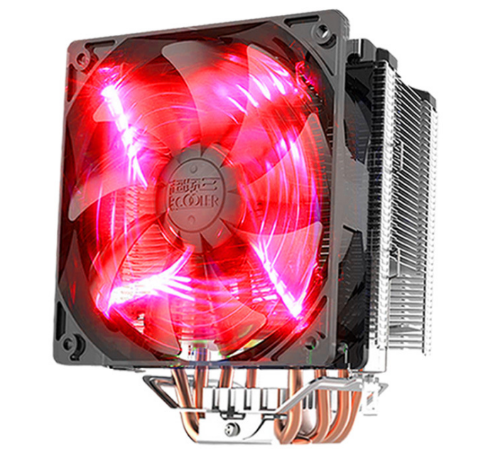 Кулер для процессора PCcooler X6 красная подсветка
